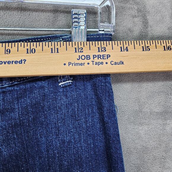 Vintage 70s–80s Touché Jeans Women’s SZ 11 High Rise Wide Leg Denim Embroidered - Picture 8 of 11